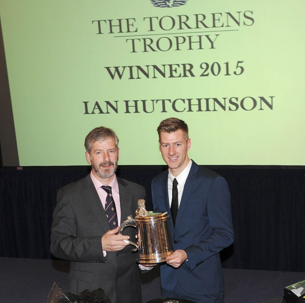 HUTCHY RECEIVES TOP AWARD & RECOGNITION